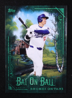 Shohei Ohtani 2025 Topps X Bob Ross The Joy Of Baseball Bat On Ball #BOB-11 at PristineAuction.com