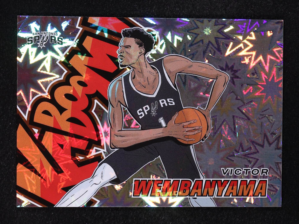 Victor Wembanyama 2024-25 Panini Revolution Kaboom Horizontal #15