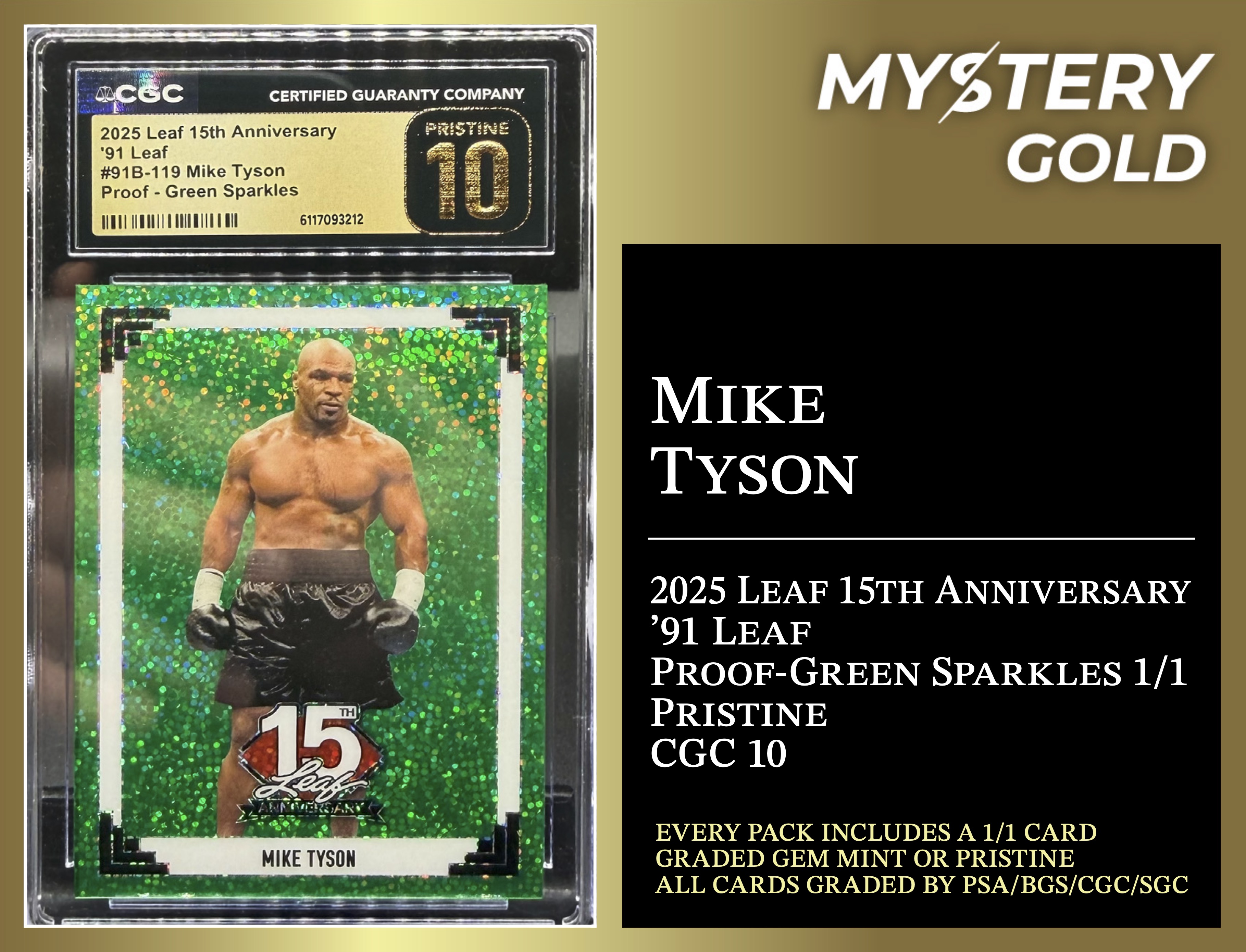 Mystery Gold Presents One Of One Mystery Box / Pack Series 2 - Contains (1) #1/1 PSA/BGS/CGC/SGC Gem Mint Or Pristine! at PristineAuction.com Mystery Gold Presents One Of One Mystery Box / Pack Series 2 - Contains (1) #1/1 PSA/BGS/CGC/SGC Gem Mint Or Pristine! at PristineAuction.com
