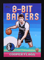 Cooper Flagg 2025 Topps 8-Bit Ballers #8B-31 RC at PristineAuction.com