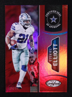 Ezekiel Elliott 2018 Panini Certified Seal of Approval Mirror Red #5 #62/99 at PristineAuction.com