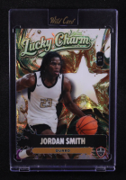 Jordan Smith Jr. 2026 Wild Card Lucky Charm Gold Crosshatch #JS RC #1/1 at PristineAuction.com