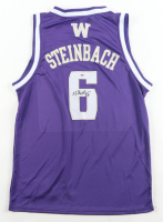 Hannes Steinbach Signed Washington Huskies Adidas Authentic Jersey (PSA) at PristineAuction.com