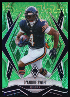 D'Andre Swift 2025 Panini Phoenix Lime Green Mojo #123 #08/75 at PristineAuction.com