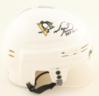 Mark Recchi Signed Penguins Mini Helmet Inscribed "HOF 2017" (JSA) at PristineAuction.com