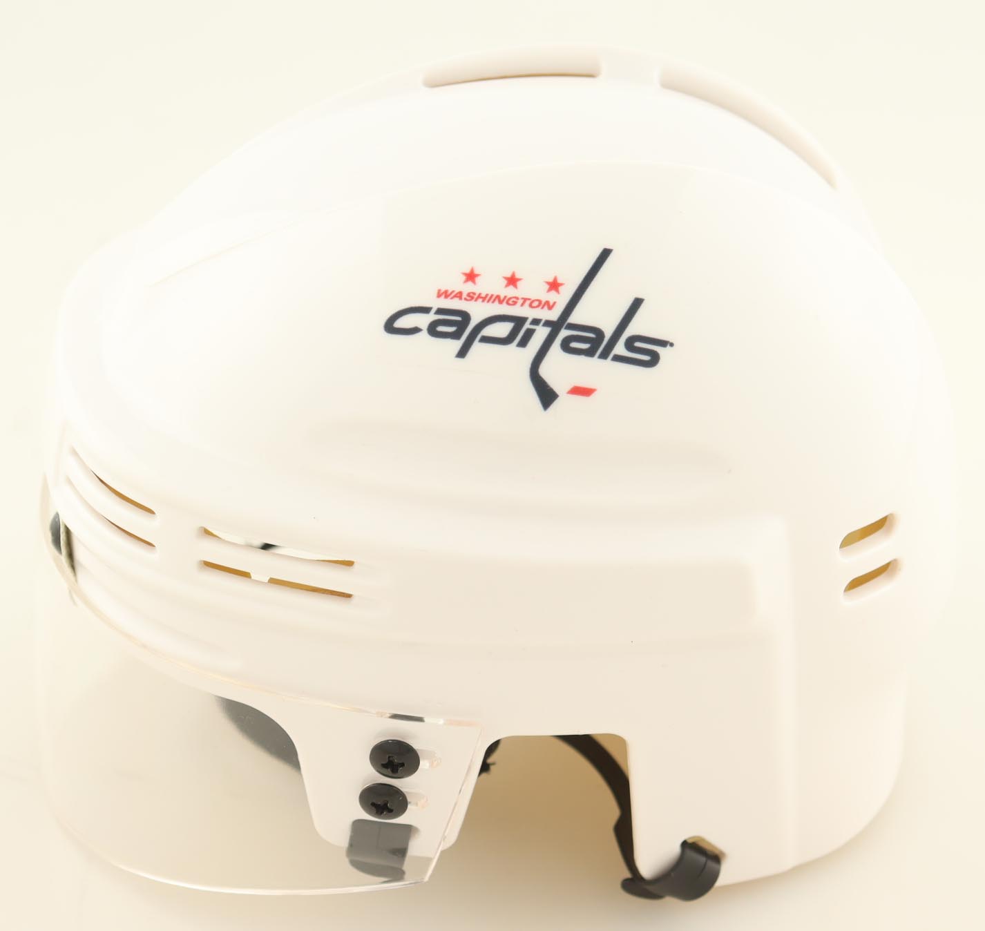 Adam Oates Signed Capitals Mini Helmet Inscribed "HOF 12" (JSA) at PristineAuction.com Adam Oates Signed Capitals Mini Helmet Inscribed "HOF 12" (JSA) at PristineAuction.com