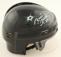 Brett Hull Signed Stars Mini Helmet (JSA) at PristineAuction.com
