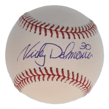 Nicky Delmonico Signed OML Baseball (PSA & JSA) at PristineAuction.com Nicky Delmonico Signed OML Baseball (PSA & JSA) at PristineAuction.com