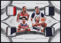 Alexandre Sarr RC / Bilal Coulibaly / Bub Carrington RC / Jordan Poole 2024-25 Panini Flawless Quad Patches #30 #24/25 at PristineAuction.com