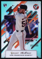 Grant McCray 2025 Topps Pristine Aqua Pristine Refractors #238 RC #051/199 at PristineAuction.com