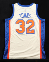 Karl-Anthony Towns Signed Knicks Nike Authentic Jersey (PSA) at PristineAuction.com