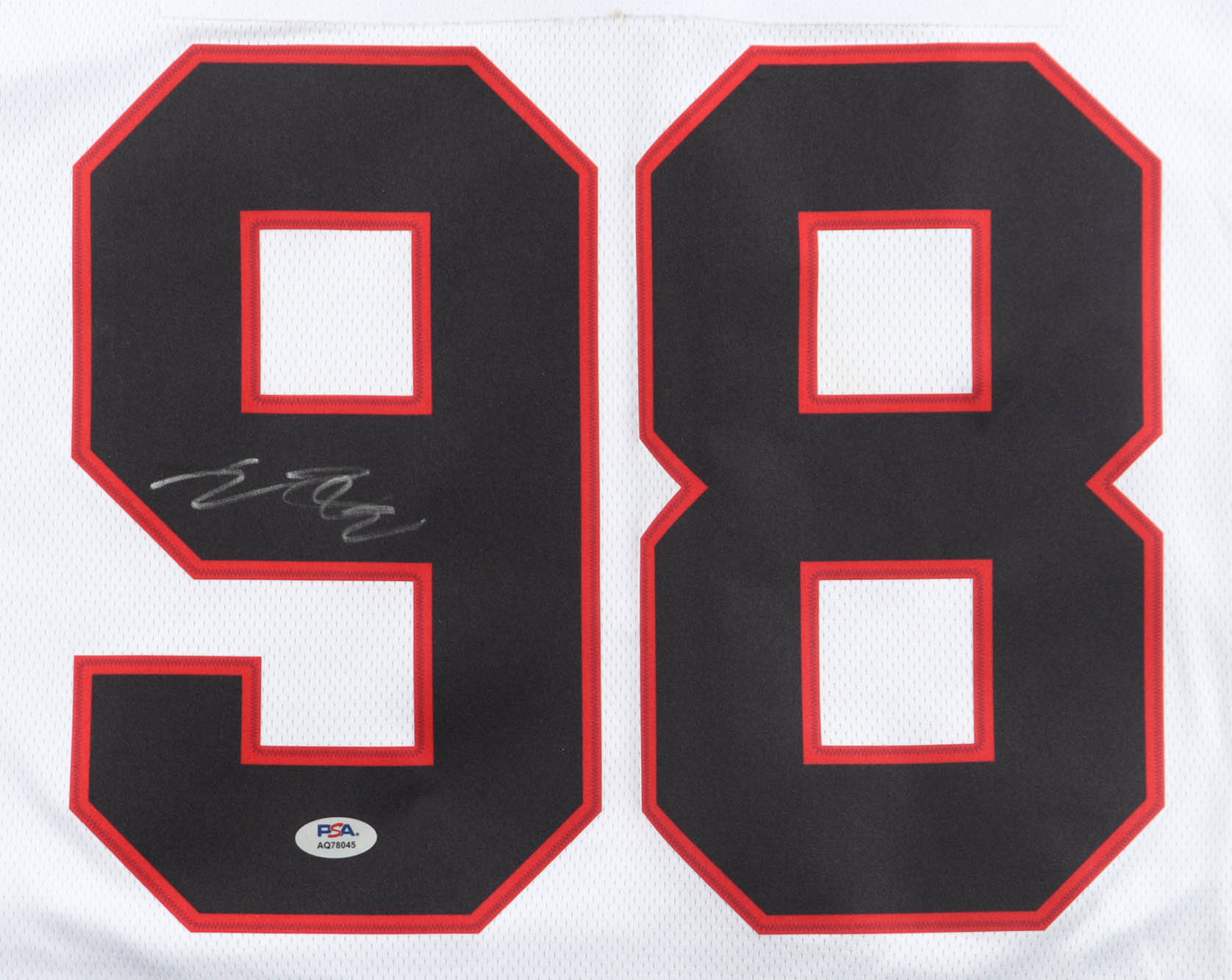 Connor Bedard Signed Blackhawks Fanatics Authentic Jersey (PSA) at PristineAuction.com Connor Bedard Signed Blackhawks Fanatics Authentic Jersey (PSA) at PristineAuction.com