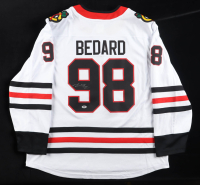 Connor Bedard Signed Blackhawks Fanatics Authentic Jersey (PSA) at PristineAuction.com