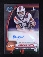 Bhayshul Tuten 2024 Bowman Chrome University Prospect Autographs #PABTU RC at PristineAuction.com