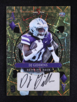 DJ Giddens 2024 Wild Card 5 Card Draw Stacked Deck Autographs Ace Of Diamonds Gold #SDHDDGA #1/1 RC at PristineAuction.com
