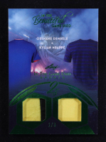 Ousmane Dembele / Kylian Mbappe 2025 Leaf ITG Used Sports In The Beautiful Game Used Relics Emerald #B29 #1/3 at PristineAuction.com