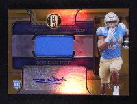 Zach Charbonnet 2023 Panini Chronicles Draft Picks Gold Standard Rookie Jersey Autographs #38 #69/199 at PristineAuction.com