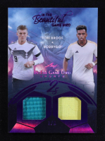 Toni Kroos / Rodrygo 2025 Leaf ITG Used Sports In The Beautiful Game Used Relics Purple #B211 #1/6 at PristineAuction.com