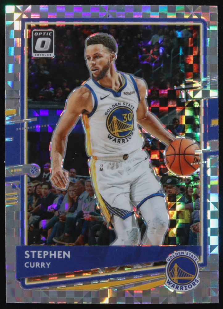 Stephen Curry 2020-21 Donruss Optic Checkerboard #17