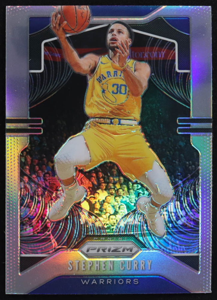Stephen Curry 2019-20 Panini Prizm Prizms Silver #98