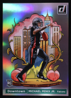 Michael Penix Jr. 2024 Donruss Downtown! Jumbo #14 RC at PristineAuction.com