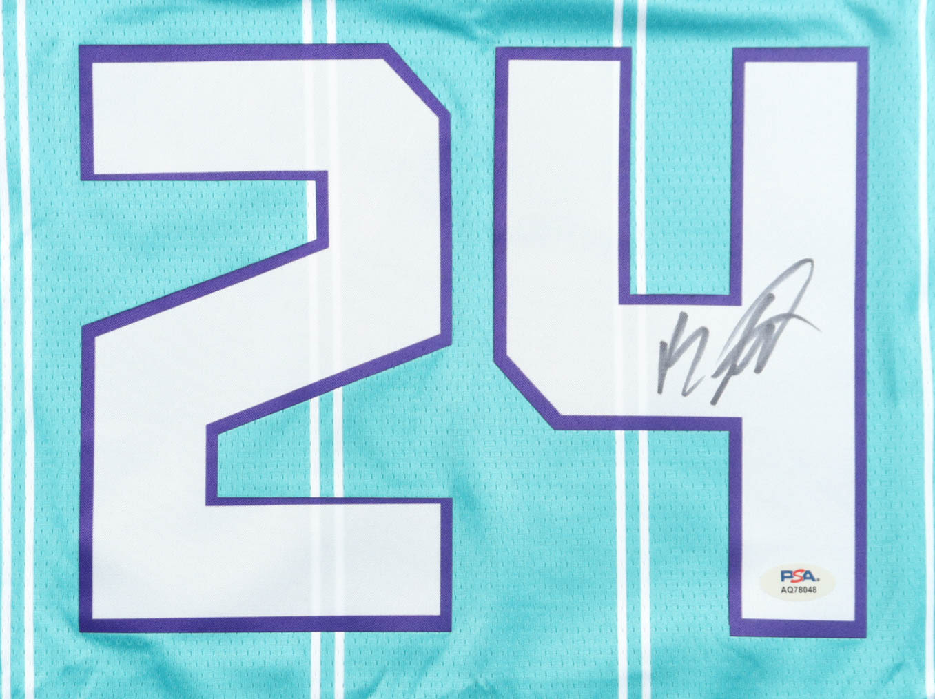 Brandon Miller Signed Hornets Jordan Authentic Jersey (PSA) at PristineAuction.com Brandon Miller Signed Hornets Jordan Authentic Jersey (PSA) at PristineAuction.com
