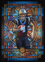 Tetairoa McMillan 2025 Panini Mosaic Stained Glass Jumbo #3 RC at PristineAuction.com