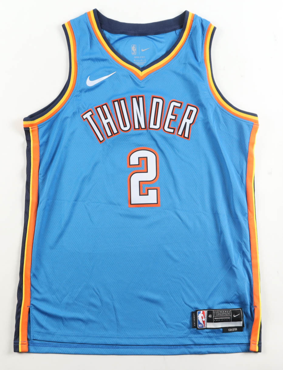 Shai Gilgeous-Alexander Signed Thunder Nike Authentic Jersey (PSA) at PristineAuction.com Shai Gilgeous-Alexander Signed Thunder Nike Authentic Jersey (PSA) at PristineAuction.com
