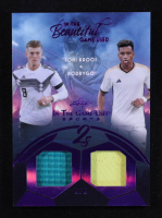 Toni Kroos / Rodrygo 2025 Leaf ITG Used Sports In The Beautiful Game Used Relics Purple #B211 #6/6 at PristineAuction.com