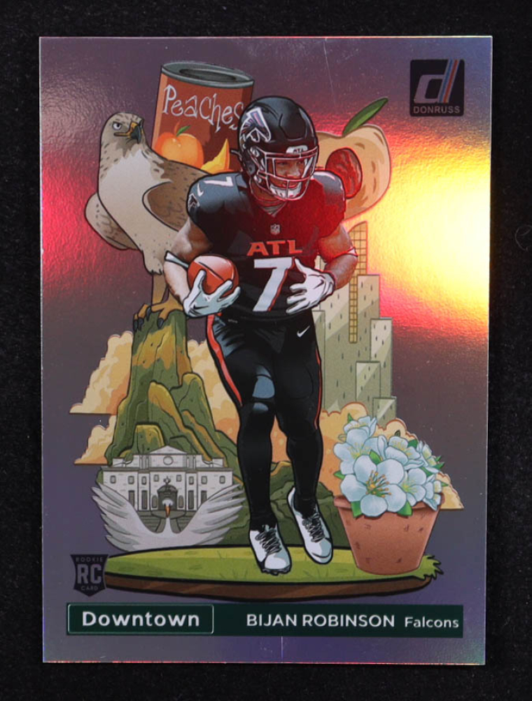 Bijan Robinson 2023 Donruss Optic Downtown #D10 RC