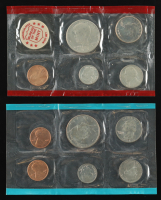 1971 Uncirculated United States Mint Souvenir (12) Coin Set at PristineAuction.com