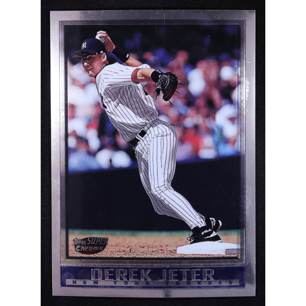 Derek Jeter 1998 Topps Super Chrome Jumbo #13 at PristineAuction.com