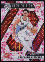 Zaccharie Risacher 2024-25 Panini Mosaic Mosaic Choice Cherry Blossom #274 #17/20 RC at PristineAuction.com