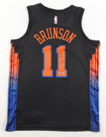 Jalen Brunson Signed Knicks Jordan Authentic Jersey (PSA) at PristineAuction.com