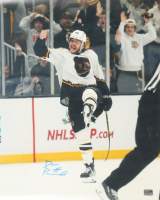 David Pastrnak Signed Bruins 16x20 Photo (YSMS) at PristineAuction.com