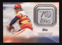 Nolan Ryan 2021 Topps 70th Anniversary Commemorative Logo Patches #70LPNR at PristineAuction.com