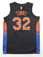 Karl-Anthony Towns Signed Knicks Jordan Authentic Jersey (PSA) at PristineAuction.com