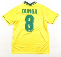 Dunga Signed Brazil Umbro Authentic Jersey (JSA) at PristineAuction.com