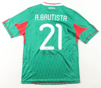 Adolfo Bautista Signed Mexico Adidas Authentic Jersey (JSA) at PristineAuction.com
