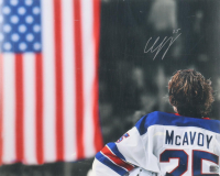 Charlie McAvoy Signed Team USA 16x20 Photo (YSMS) at PristineAuction.com