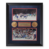 2026 Team USA Hockey Team Custom Framed Photo Display at PristineAuction.com