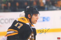 Milan Lucic Signed Bruins 12x18 Photo (YSMS) at PristineAuction.com