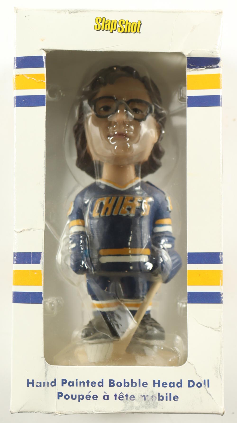 Steve Hanson Charlestown Chiefs Hand-Painted Bobblehead at PristineAuction.com Steve Hanson Charlestown Chiefs Hand-Painted Bobblehead at PristineAuction.com