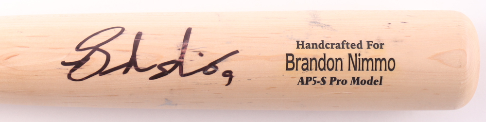 Brandon Nimmo Signed Marucci Player Model Baseball Bat (MLB & Fanatics) at PristineAuction.com Brandon Nimmo Signed Marucci Player Model Baseball Bat (MLB & Fanatics) at PristineAuction.com