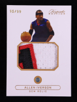 Allen Iverson 2024 Keepsake Sports Edition Gem Relic #329 #95/99 at PristineAuction.com