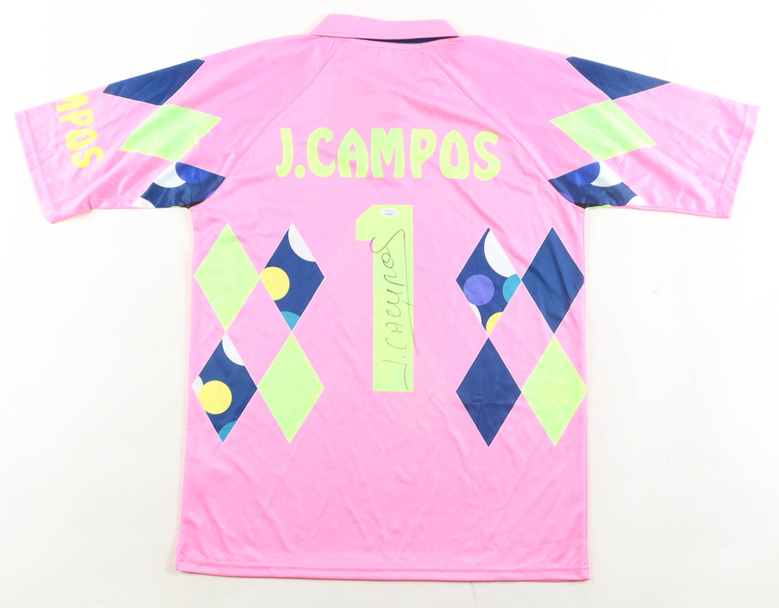 Jorge Campos Signed Jersey (JSA) at PristineAuction.com Jorge Campos Signed Jersey (JSA) at PristineAuction.com