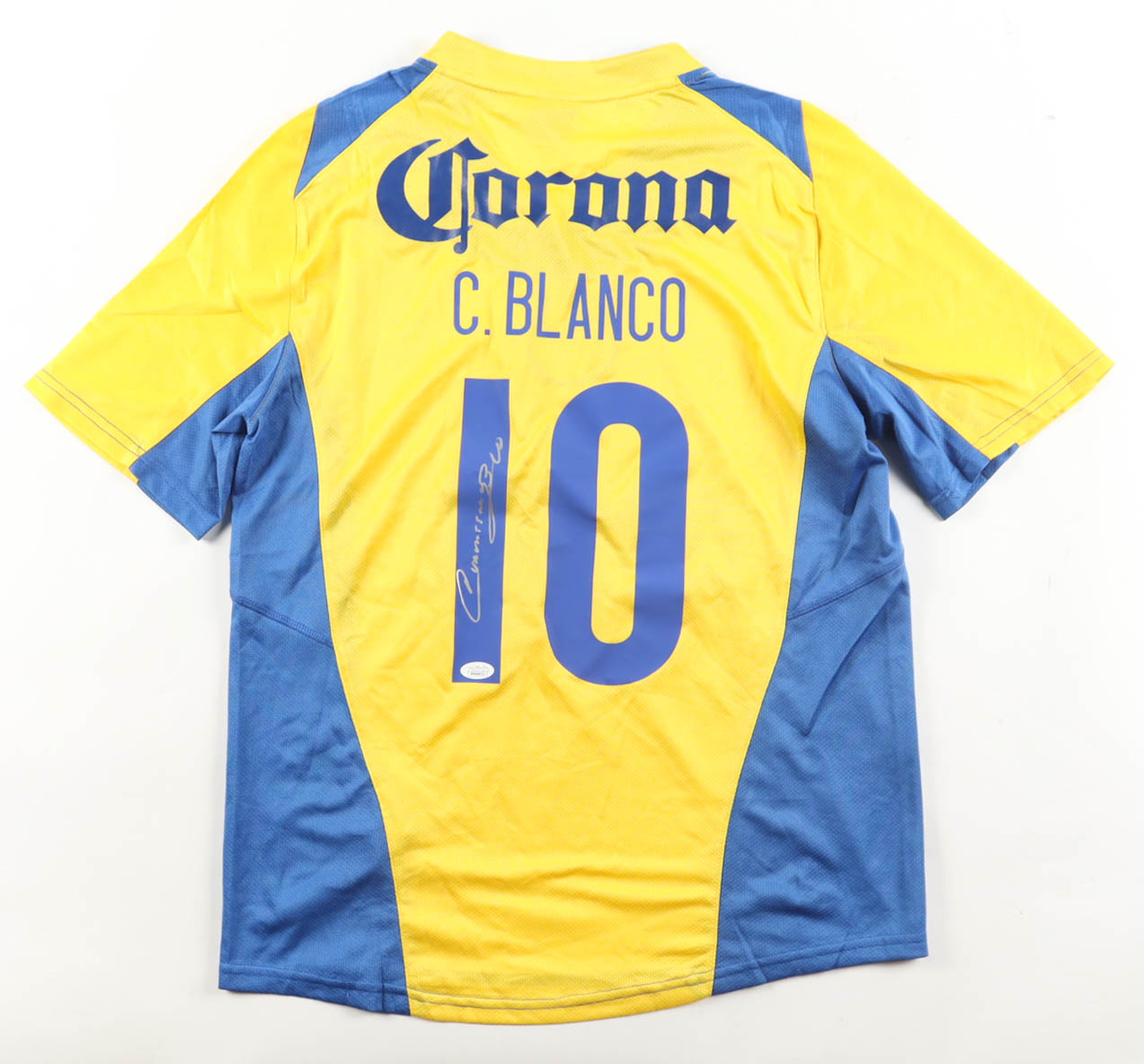 Cuauhtemoc Blanco Signed Club América Nike Authentic Jersey (JSA) at PristineAuction.com Cuauhtemoc Blanco Signed Club América Nike Authentic Jersey (JSA) at PristineAuction.com