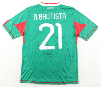 Adolfo Bautista Signed Mexico Adidas Authentic Jersey (JSA) at PristineAuction.com