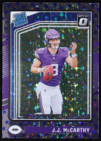 JJ McCarthy 2024 Donruss Optic Stars #235 RR RC at PristineAuction.com