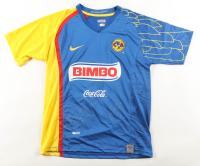 Reinaldo Navia & Salvador Cabanas Signed Club America Nike Authentic Jersey (JSA) at PristineAuction.com